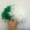 Yiwu Qianfang wigs and hats, Pakistani green and white various fan cosplay wigs 5675 Specification image